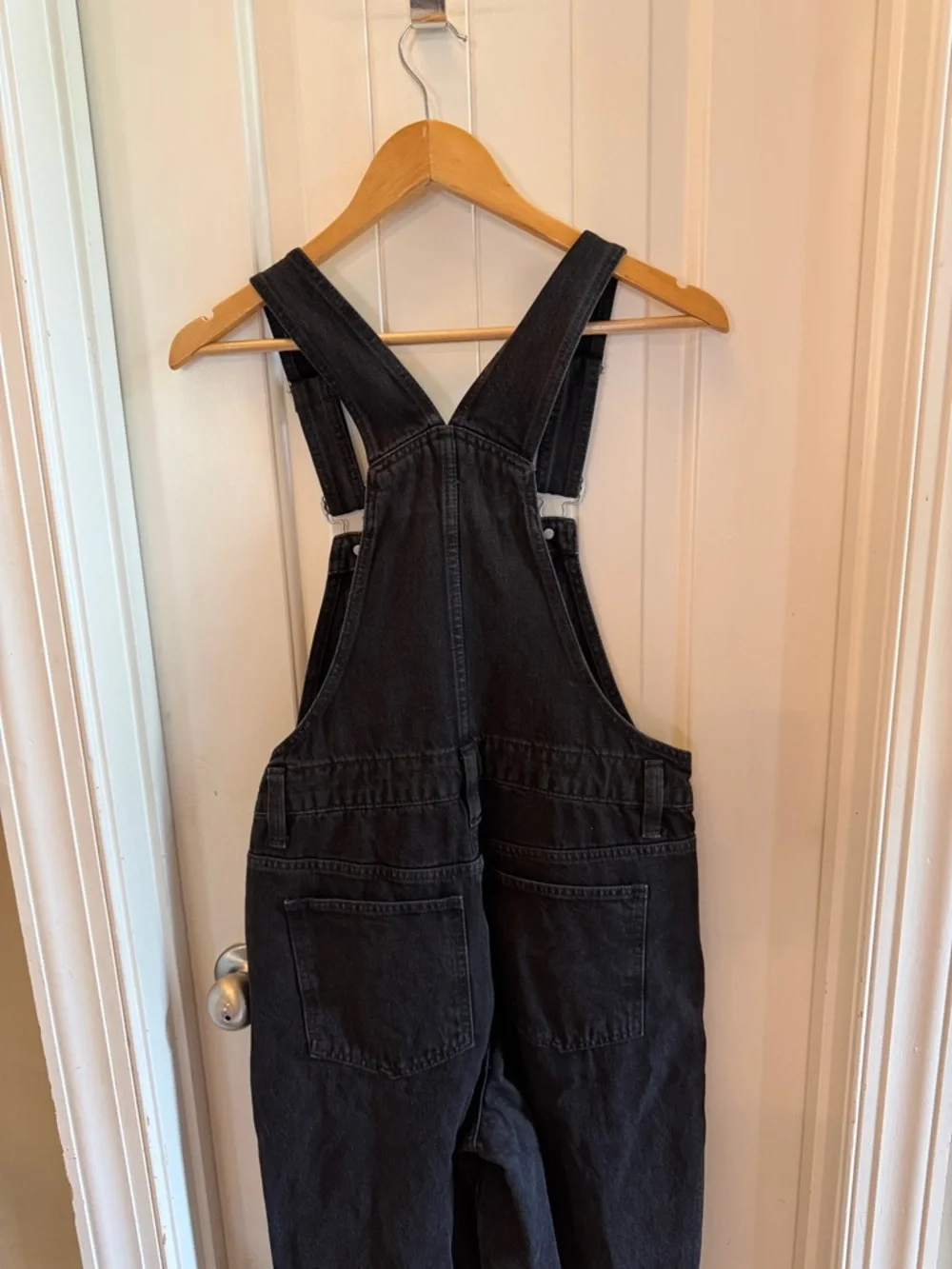 MADEWELL Black denim overalls